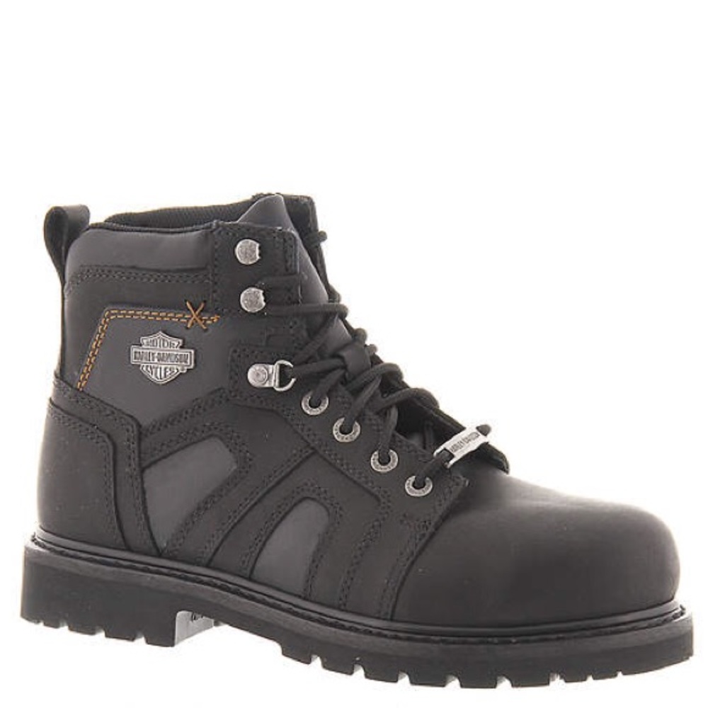 Harley Davison steel toed boots